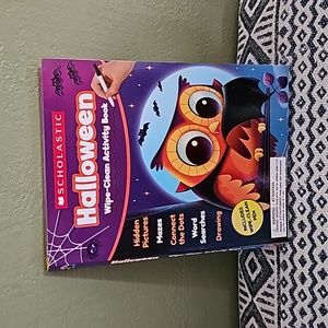Scholastic wipe-clean activity book